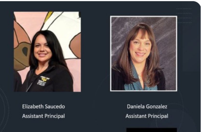 William D. Slider Middle School (@slider_middle) on Twitter photo As we prepare to start our week, the #StallionsLeadTheWay school community would like to recognize <a href="/DGonzalez_SMS/">Daniela Gonzalez π</a> & Ms. Saucedo. This week we celebrate Assistant Principal appreciation week! Thank you to these amazing leaders for always giving π―% to our Stallions & #TeamSISD As we prepare to start our week, the #StallionsLeadTheWay school community would like to recognize <a href="/DGonzalez_SMS/">Daniela Gonzalez π</a> & Ms. Saucedo. This week we celebrate Assistant Principal appreciation week! Thank you to these amazing leaders for always giving π―% to our Stallions & #TeamSISD