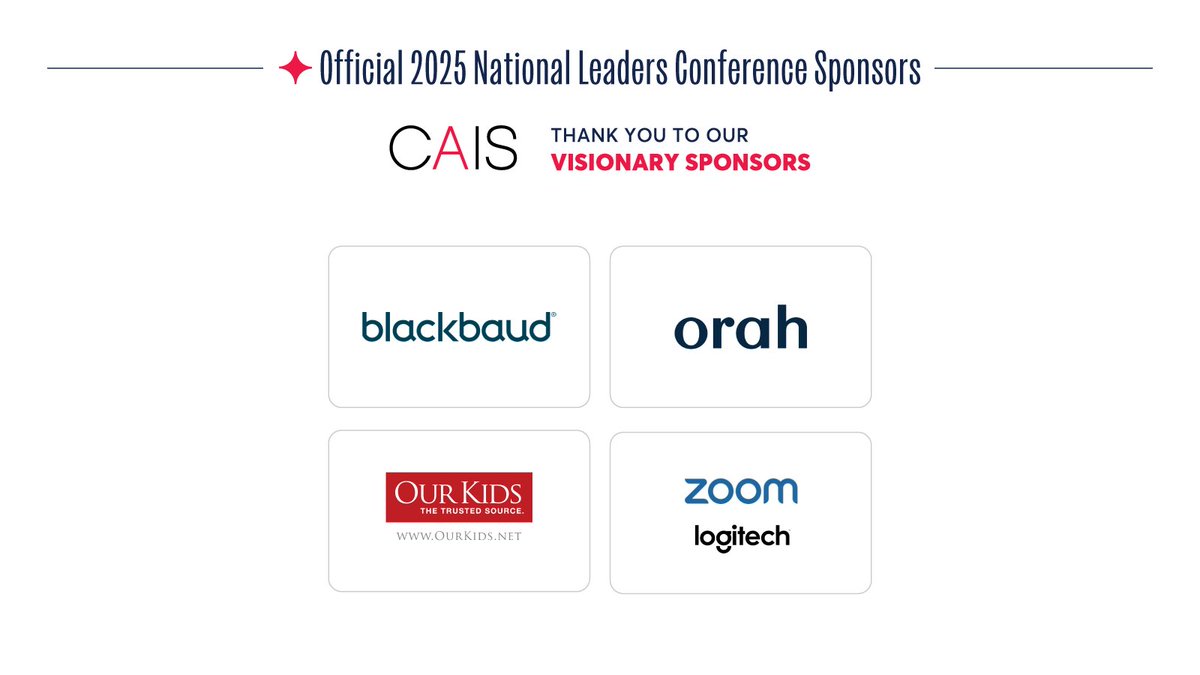 We’re grateful to Collaborator Sponsors: Aramark, Aryval, Chartwells, Gallagher Benefit Services, Guard.me ISM Inc., MySchool, Toddle, Top Marks, Veracross, Vretta, VS America, Wintergreen Learning Materials. Thank you for helping us connect leaders across Canada!