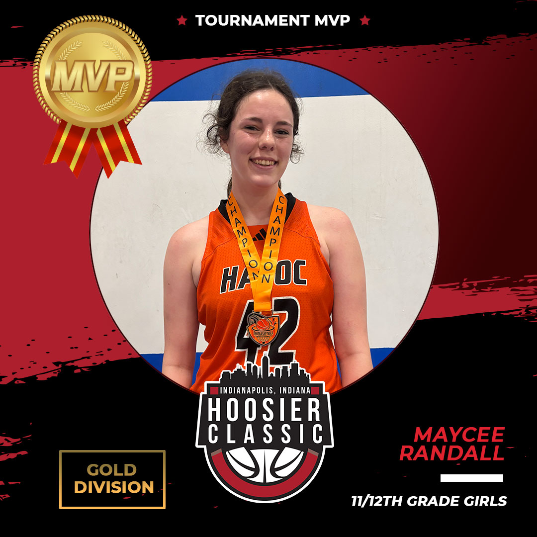 Ohio_Basketball's tweet photo. Hoosier Classic, 11/12th-grade girls gold division MVP, Maycee! @INEliteHavoc https://t.co/gNPZpBaoRo