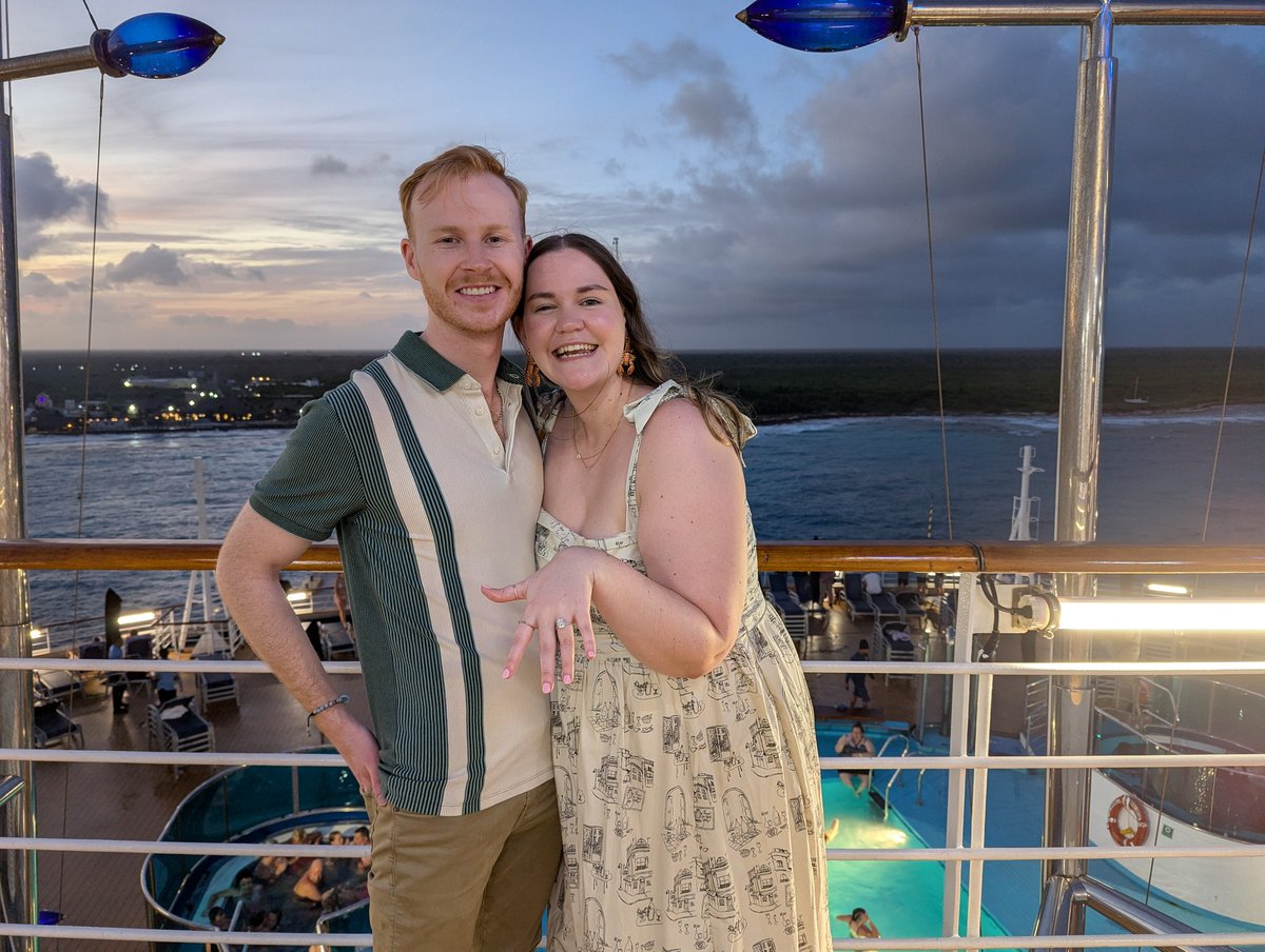Kirby Air Riders was only the second best thing that happened to me during my cruise last week

Happily engaged to the love of my life 😊♥️