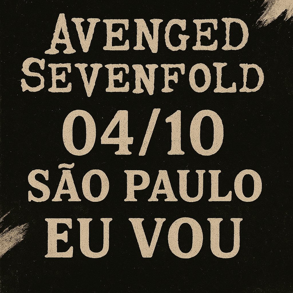 A7xFVOficial's tweet image. Quem eu vejo em São Paulo?