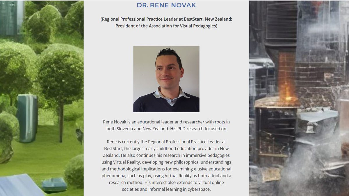 🔹 #AVP2025 Keynote: Dr. Rene Novak 🔹
A leader in immersive pedagogies &amp; virtual education, Dr. Novak explores how VR reshapes play, learning, &amp; educational ethics.
#ImmersivePedagogies #VirtualReality #VisualPedagogies #DigitalLearning #EducationalInnovation #FutureOfLearning