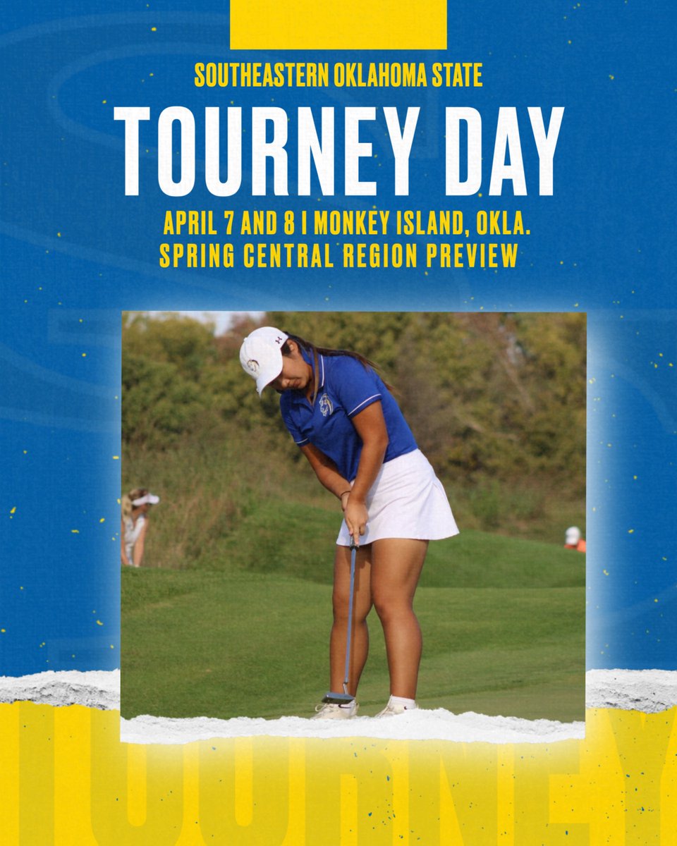 Southeastern Athletics (@gosoutheastern) on Twitter photo ๐๐ฐ๐ถ๐ณ๐ฏ๐ข๐ฎ๐ฆ๐ฏ๐ต ๐๐ข๐บ!
๐ Spring Central Region Preview
๐ Monkey Island, Okla.
๐
Apr. 7 and 8
โณ๏ธ Shangri-La Golf Club
๐ gosoutheastern.com/coverage
<a href="/savagestormgolf/">Savage Storm Golf</a> l #GoSoutheastern l #TakeCover ๐๐ฐ๐ถ๐ณ๐ฏ๐ข๐ฎ๐ฆ๐ฏ๐ต ๐๐ข๐บ!
๐ Spring Central Region Preview
๐ Monkey Island, Okla.
๐
Apr. 7 and 8
โณ๏ธ Shangri-La Golf Club
๐ gosoutheastern.com/coverage
<a href="/savagestormgolf/">Savage Storm Golf</a> l #GoSoutheastern l #TakeCover