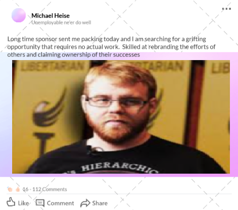 BigMikeDaTerror's tweet photo. Looks like its time to update the Linked-In: https://t.co/aFyT6lOH3h