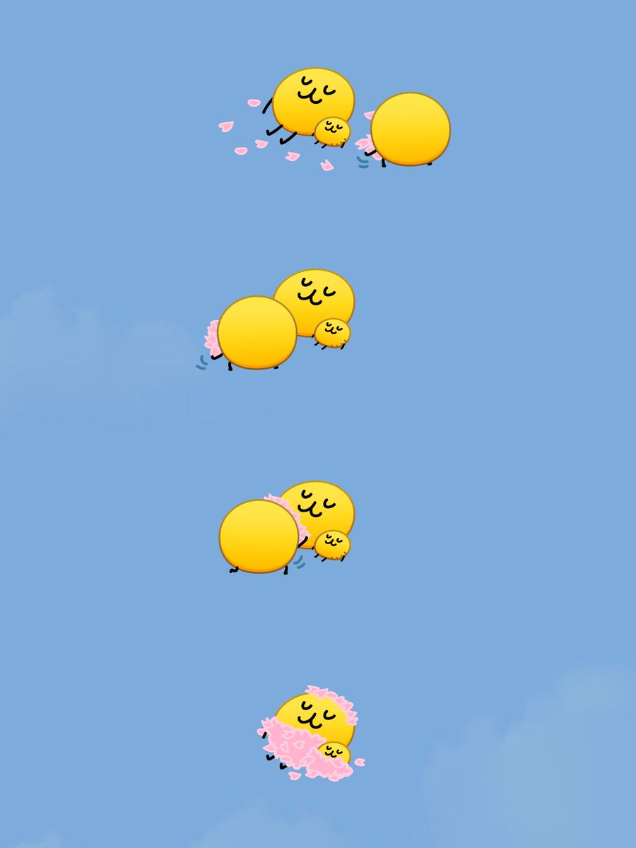 emoji_no_ko's tweet photo. 🟡   🌸💤🟡。 https://t.co/EQglGraYT7