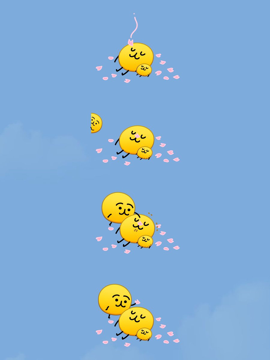 emoji_no_ko's tweet photo. 🟡   🌸💤🟡。 https://t.co/EQglGraYT7