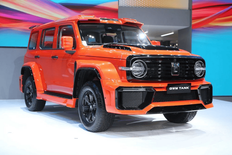 Bitauto_japan's tweet photo. 長城（GWM）の新型 Tank（タンク）300 ディーゼル版がバンコクモーターショーで正式に発売され、合計3車種がラインナップされた
#Tank #タイ #バンコク #オフロード #車好き #新車 https://t.co/cOCIMi37f8