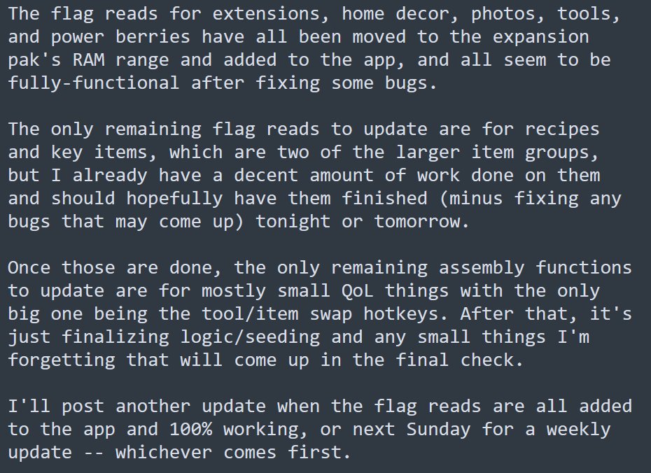 DezertPenguin8's tweet photo. Hope you all had a good week, here's the promised weekly HM64 randomizer update: https://t.co/doxDHuDL1w