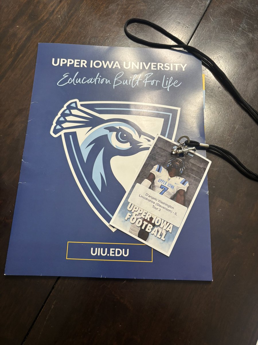 D’angelo Washington (@dlowash) on Twitter photo Had an amazing time at Upper Iowas Junior Day on Saturday. Thank you so much to <a href="/CoachRGoode/">Rob Goode</a> for the invite. I enjoyed learning about the program meeting along with coaches and players. I’m looking forward to what the future brings! <a href="/Coach_Hoskins/">Jason Hoskins</a> <a href="/rhettmizer5/">Rhett Mizer</a> Had an amazing time at Upper Iowas Junior Day on Saturday. Thank you so much to <a href="/CoachRGoode/">Rob Goode</a> for the invite. I enjoyed learning about the program meeting along with coaches and players. I’m looking forward to what the future brings! <a href="/Coach_Hoskins/">Jason Hoskins</a> <a href="/rhettmizer5/">Rhett Mizer</a>