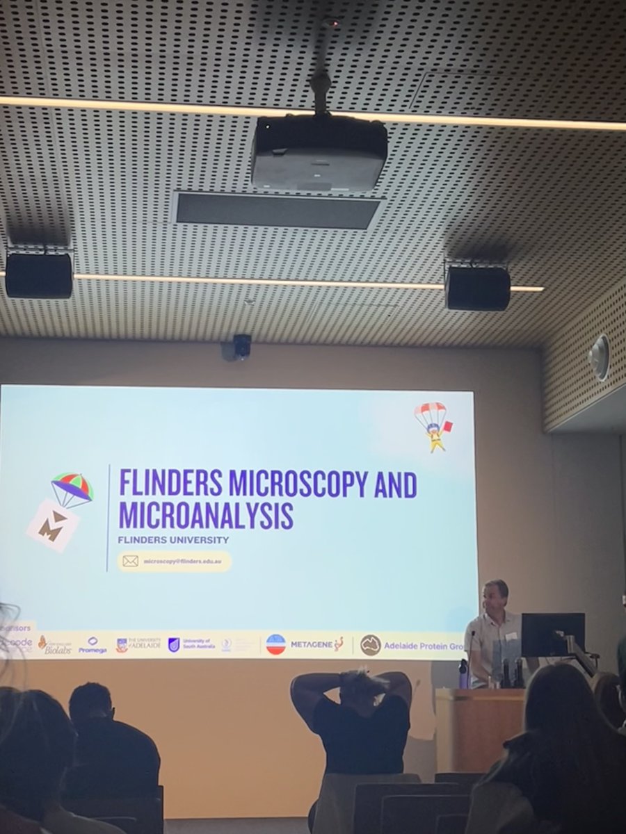 AdelaideProtein's tweet image. 🔬 Another big thank you from the Adelaide Protein Group Networking Event!

Grateful to @decodescience , Flinders microscopy, and SA Genome Editing (SAGE) for sharing their expertise and cutting-edge technologies that support research innovation.