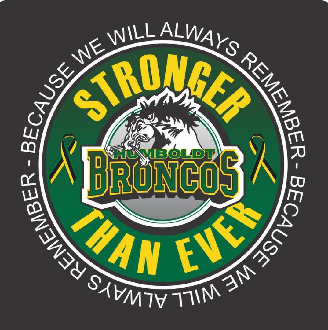 Today and everyday we are Humboldt Strong 💚💛