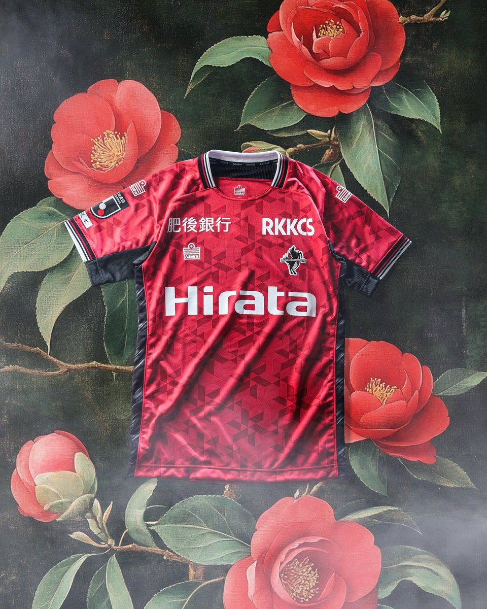 🌸🔥 ロアッソ熊本 2025年新ユニフォーム🔥🌸 オリジナルデザイン
