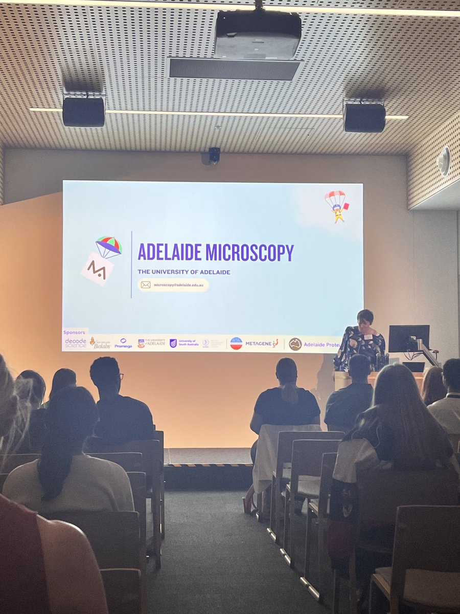 AdelaideProtein's tweet image. A big thank you to @CytometrySahmri,
@metagene, Adelaide Microscopy, and UniSA Mass Spectrometry and Proteomics Facility for showcasing their cutting-edge platforms and supporting the APG Networking Event.