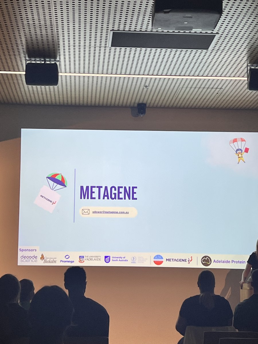 AdelaideProtein's tweet image. A big thank you to @CytometrySahmri,
@metagene, Adelaide Microscopy, and UniSA Mass Spectrometry and Proteomics Facility for showcasing their cutting-edge platforms and supporting the APG Networking Event.