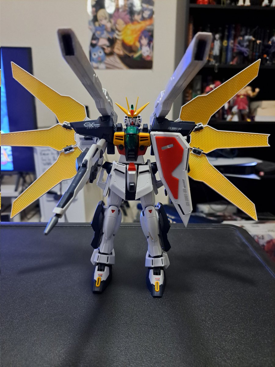 My latest gunpla finished the GX-9901-DX Gundam Double X
#gundam 
#gunpla
