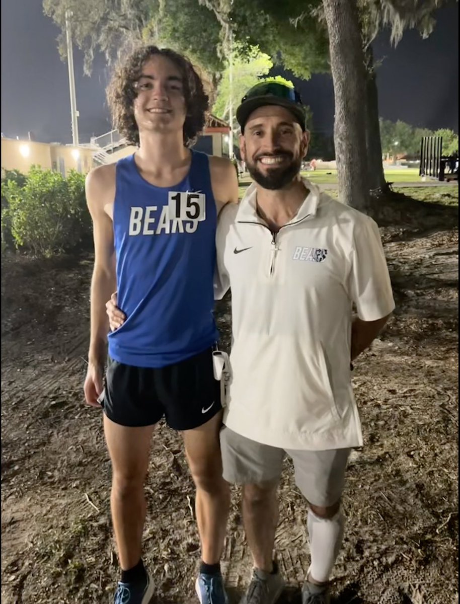 🚨🚨New Scool Record🚨🚨
J.D. Lupinski 
1600m
4:22.38