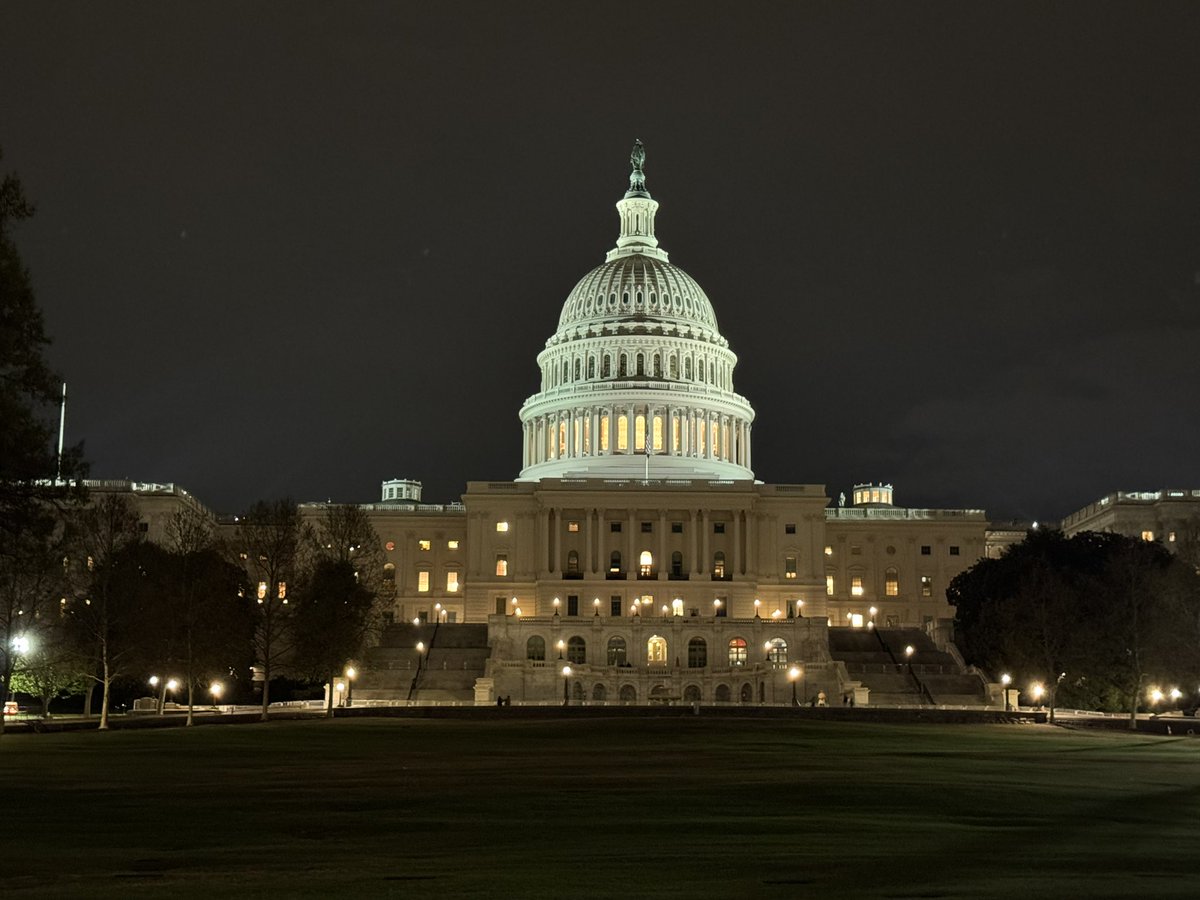 Out for a run, and passing this building gets me so damn energized. This country has proven time and again that we can overcome anything and accomplish the extraordinary 🇺🇸