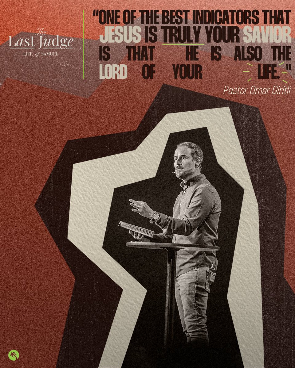 "One of the best indicators that Jesus is truly your Savior is that He is also the Lord of your life." —Pastor Omar Giritli

Watch The Last Judge Part 3: How to Hear God's Call, on-demand now at cfmiami.org