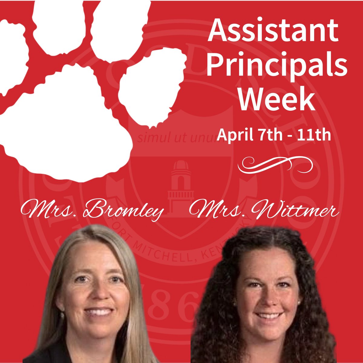We’re so excited to welcome our Tigers back to school tomorrow!

As we kick off the week, we’re also celebrating National Assistant Principals Week by honoring two incredible learners and leaders —Jana Bromley and Alicia Wittmer! We’re so grateful for their dedication and all
