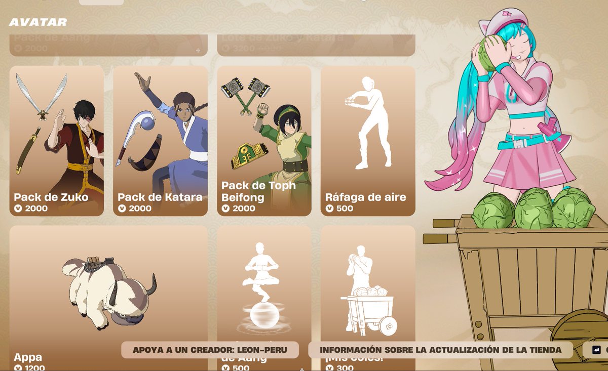 LeonPeruStore's tweet image. 𝐅𝐎𝐑𝐓𝐍𝐈𝐓𝐄 𝐒𝐊𝐈𝐍 𝐕𝐈𝐀 𝐑𝐄𝐆𝐀𝐋𝐎 𝐒/ 𝟏.𝟓𝟎 Tienda 06/04📷
Los regalos de skin, mochilas, picos y otros que están en la tienda de FORTNITE. Yo te los envió vía a tu cuenta !!