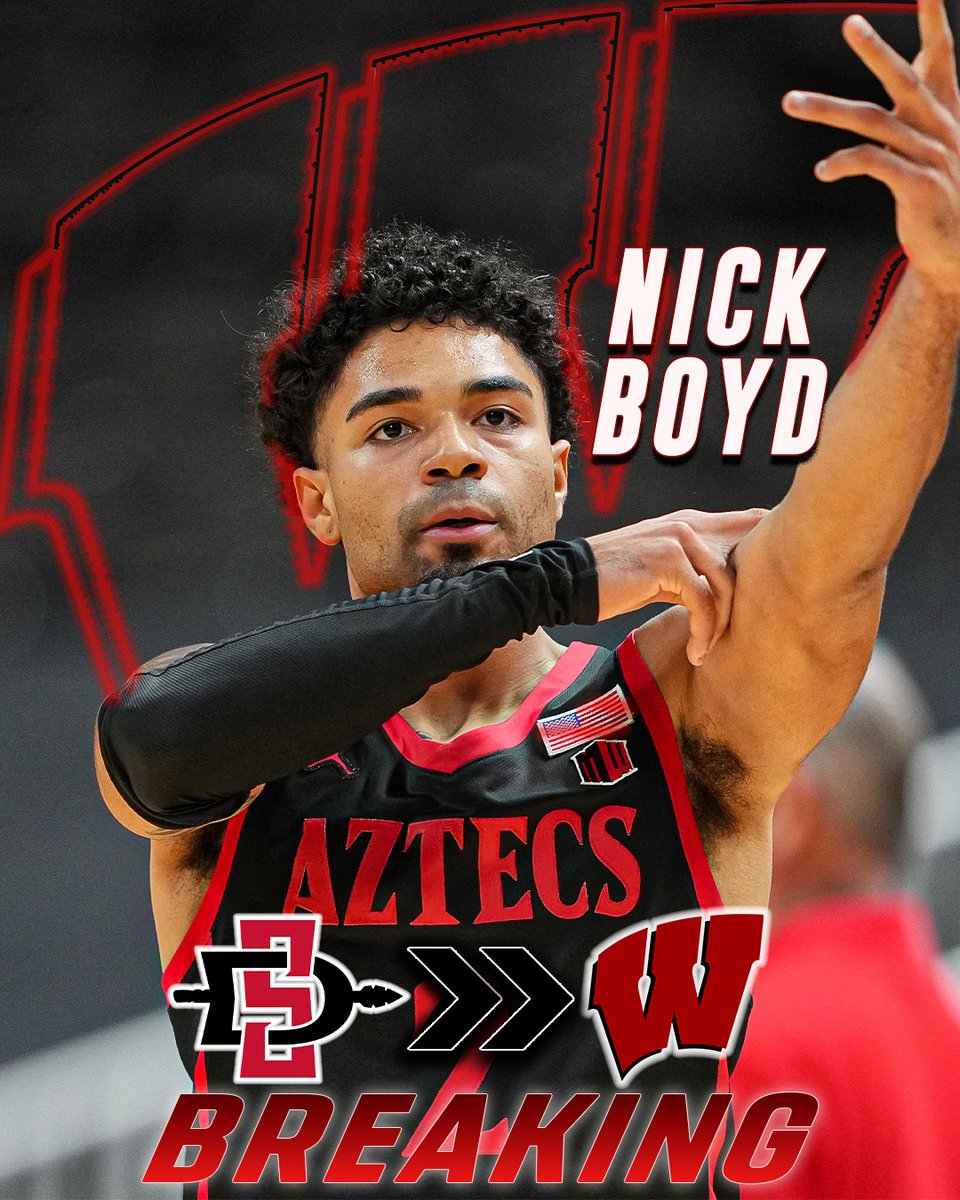 BREAKING: #Badgers land prized San Diego State transfer Nick Boyd, who has now signed per <a href="/mzenitz/">Matt Zenitz</a> and <a href="/chris_hummer/">Chris Hummer</a>.

 247sports.com/college/wiscon…