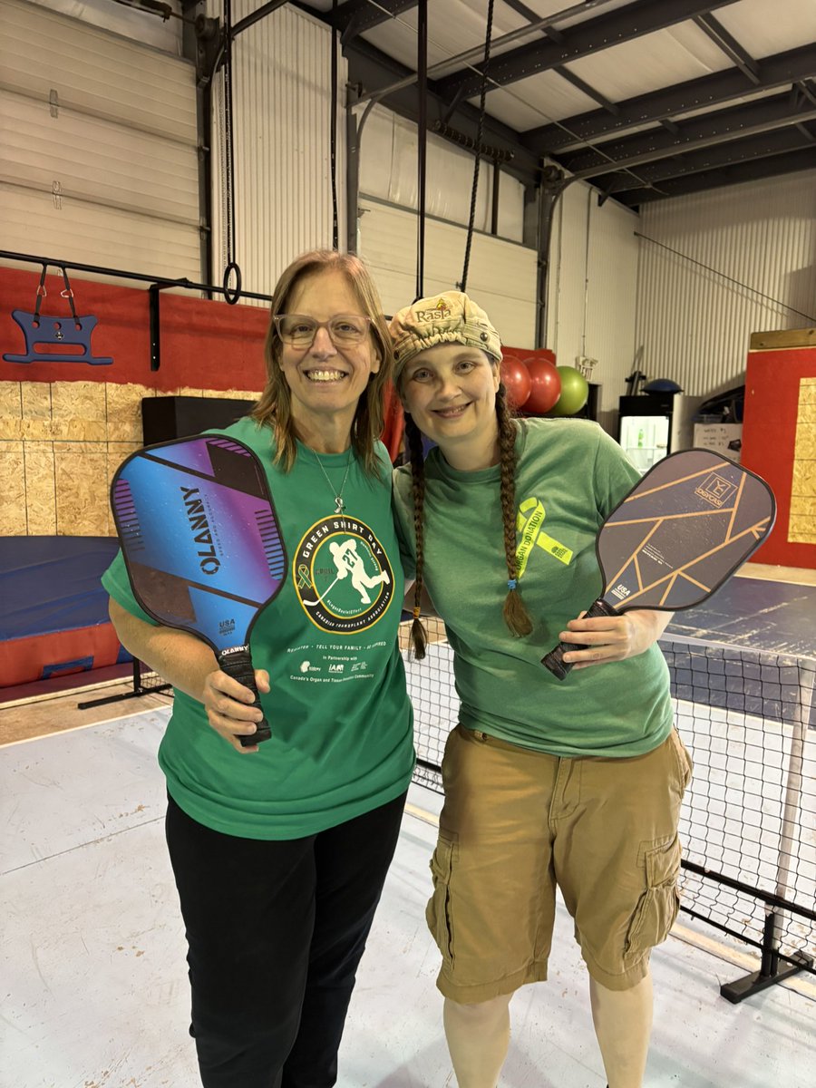 CTA Ontario Division (@ctaontario) on Twitter photo Serving up awareness at Pickellball Tournament <a href="/TrilliumGift/">Trillium Gift of Life Network (Ontario Health)</a> <a href="/GreenShirtDay/">Green Shirt Day</a> #beadonor Serving up awareness at Pickellball Tournament <a href="/TrilliumGift/">Trillium Gift of Life Network (Ontario Health)</a> <a href="/GreenShirtDay/">Green Shirt Day</a> #beadonor