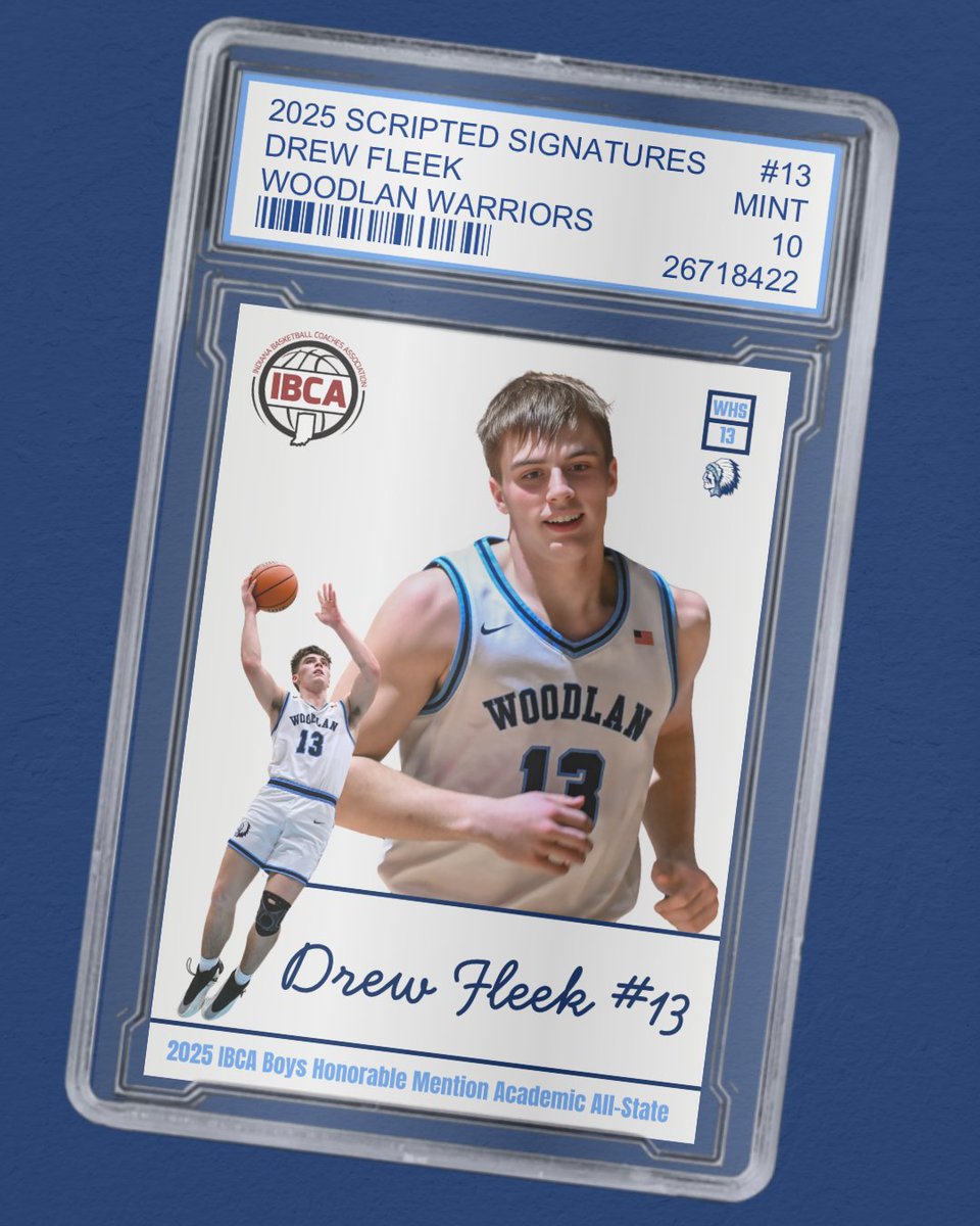 Congratulations, Drew, on receiving IBCA Honorable Mention Academic All-State!