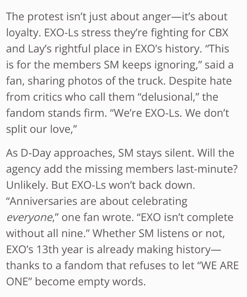 "anniversaries are about celebrating everyone" 🥺