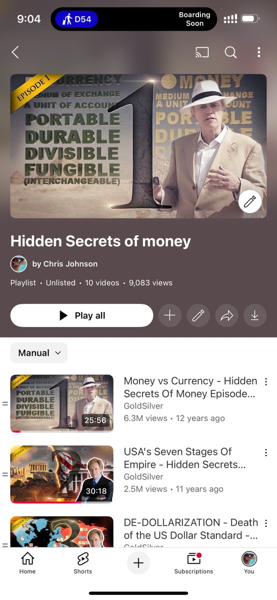 You can spend 7 hours and learn more about money and the problem with the  financial system more than you’ll ever learn in traditional schools 

Start your knowledge of money at the foundation

You aren’t rich enough to ignore this