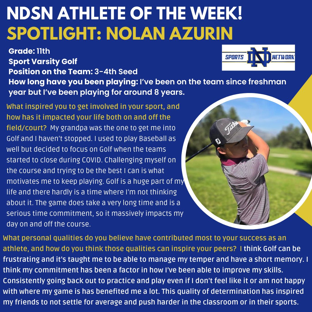 NDHS Sports Network (@ndhssportsnet) on Twitter photo 