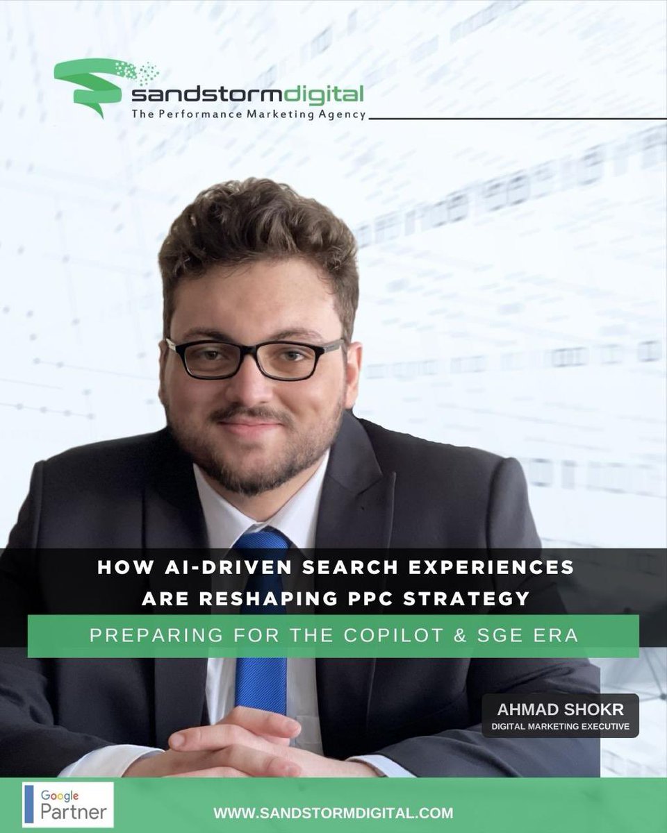 SandstormDigi's tweet image. Copilot &amp;amp; SGE are reshaping PPC—fewer clicks, new layouts, more competition. Here’s what to do next 👇🏽
sandstormdigital.com/2025/04/07/how…

#PPC #PPCTips #PPCExpert #PPCAgency
