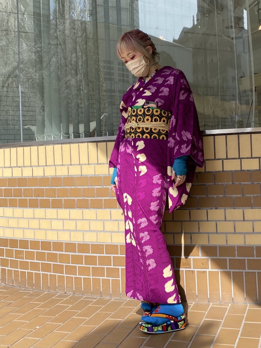 j*✿様 伝統的な綿の帯 多色使い 10003728r3.jpg