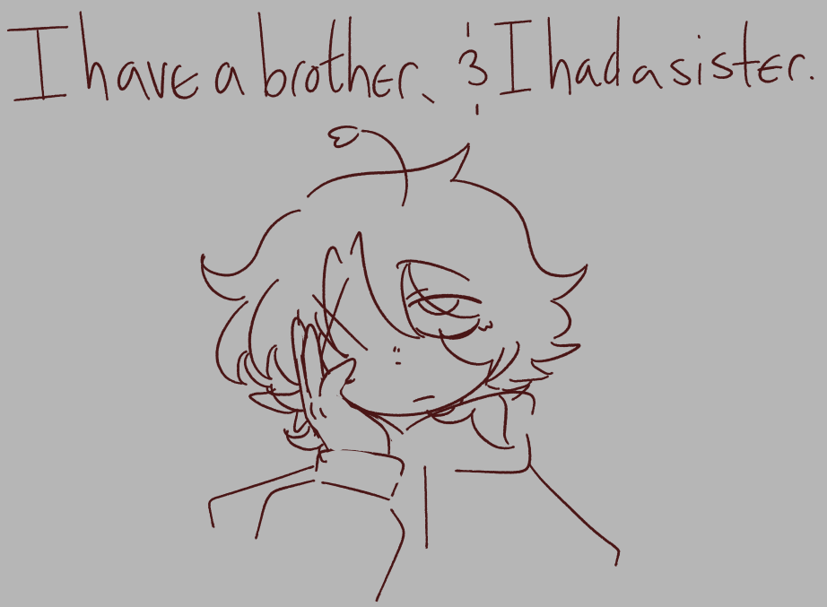 siblings

cw : sensitive topics [ birth , death ]