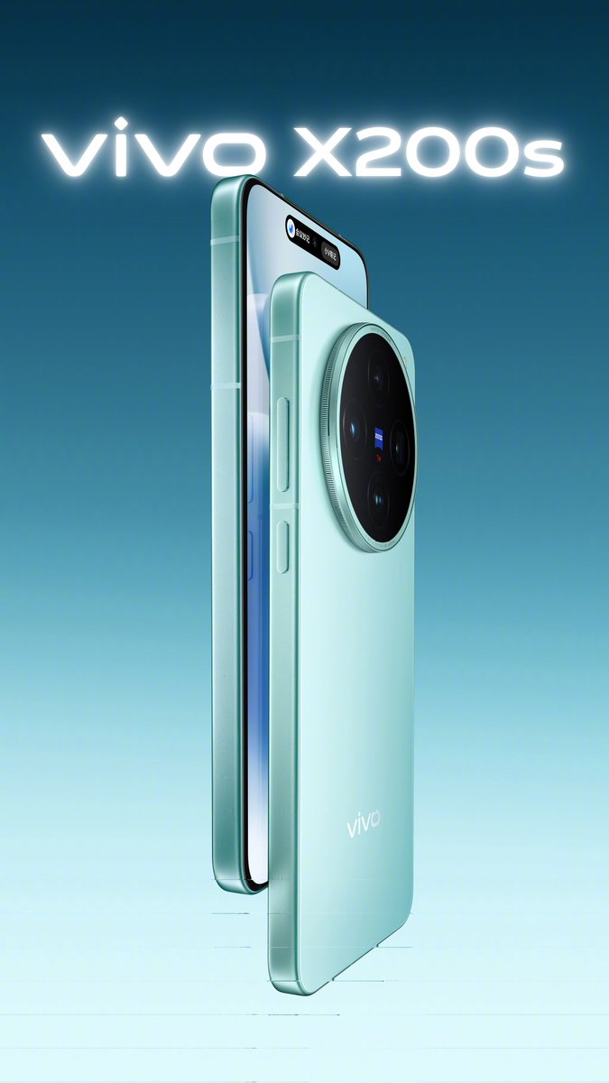 Vivo X200s color variants Lavender, Mint Blue, White, Black #vivo