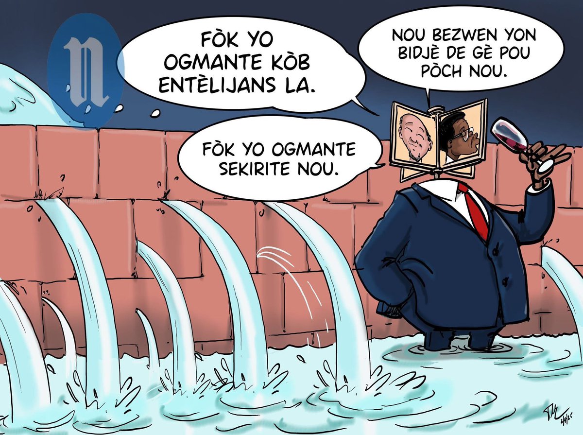 maxendexcleus's tweet photo. Cette semaine, l'État haïtien a perdu le contrôle de Mirebalais et de Saut-d’Eau, n'a pas pu éviter de nouvelles destructions à Kenscoff et a provoqué un durcissement de la politique migratoire contre les Haïtiens en République dominicaine… @nouvelliste, @Frantzduval https://t.co/rT0immMkqe