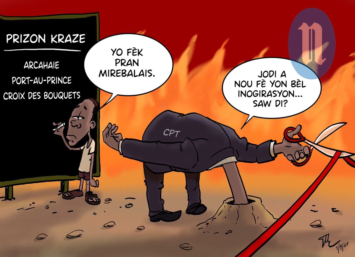 maxendexcleus's tweet photo. Cette semaine, l'État haïtien a perdu le contrôle de Mirebalais et de Saut-d’Eau, n'a pas pu éviter de nouvelles destructions à Kenscoff et a provoqué un durcissement de la politique migratoire contre les Haïtiens en République dominicaine… @nouvelliste, @Frantzduval https://t.co/rT0immMkqe