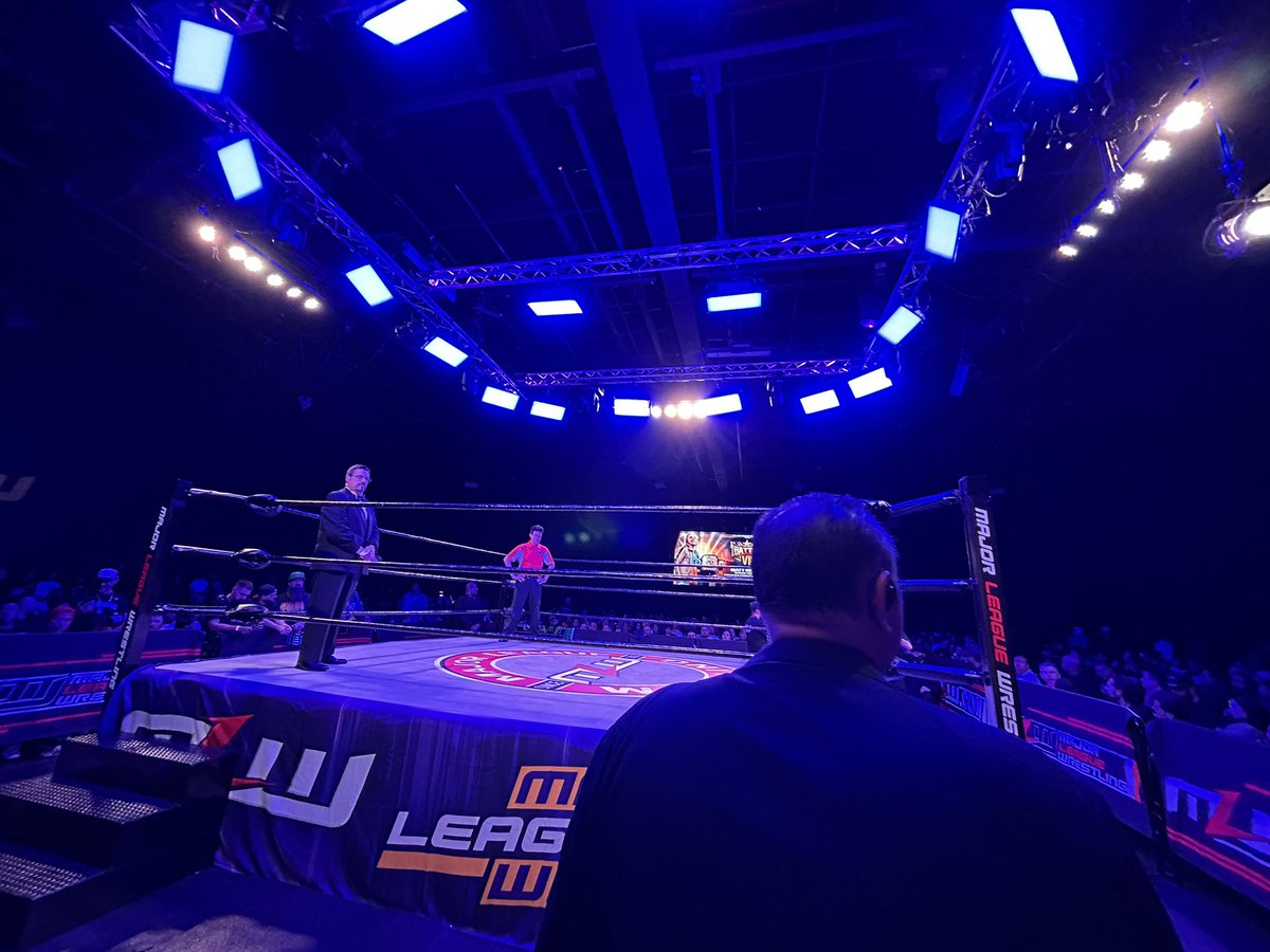 astralpuke's tweet photo. As a longtime ECW fan, I loved seeing and studying Atlas Security presiding over things last night, including helping check-in smoothly. #MLWRiot https://t.co/gf198nK5nh