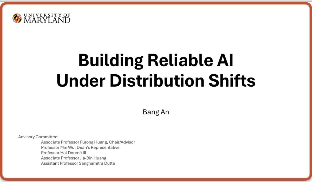 Furong Huang tweet media