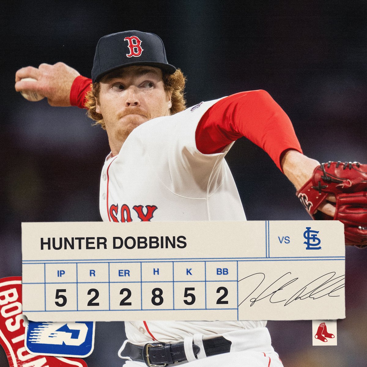 Hunter Dobbins with the W in his big league debut!