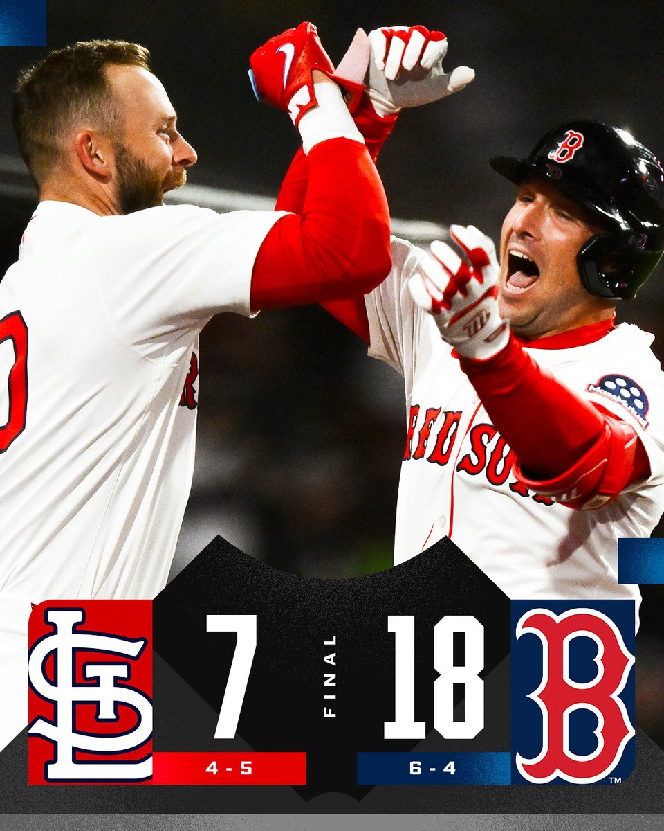The <a href="/RedSox/">Red Sox</a> drop 22 hits and 18 runs to finish a sweep at Fenway Park.