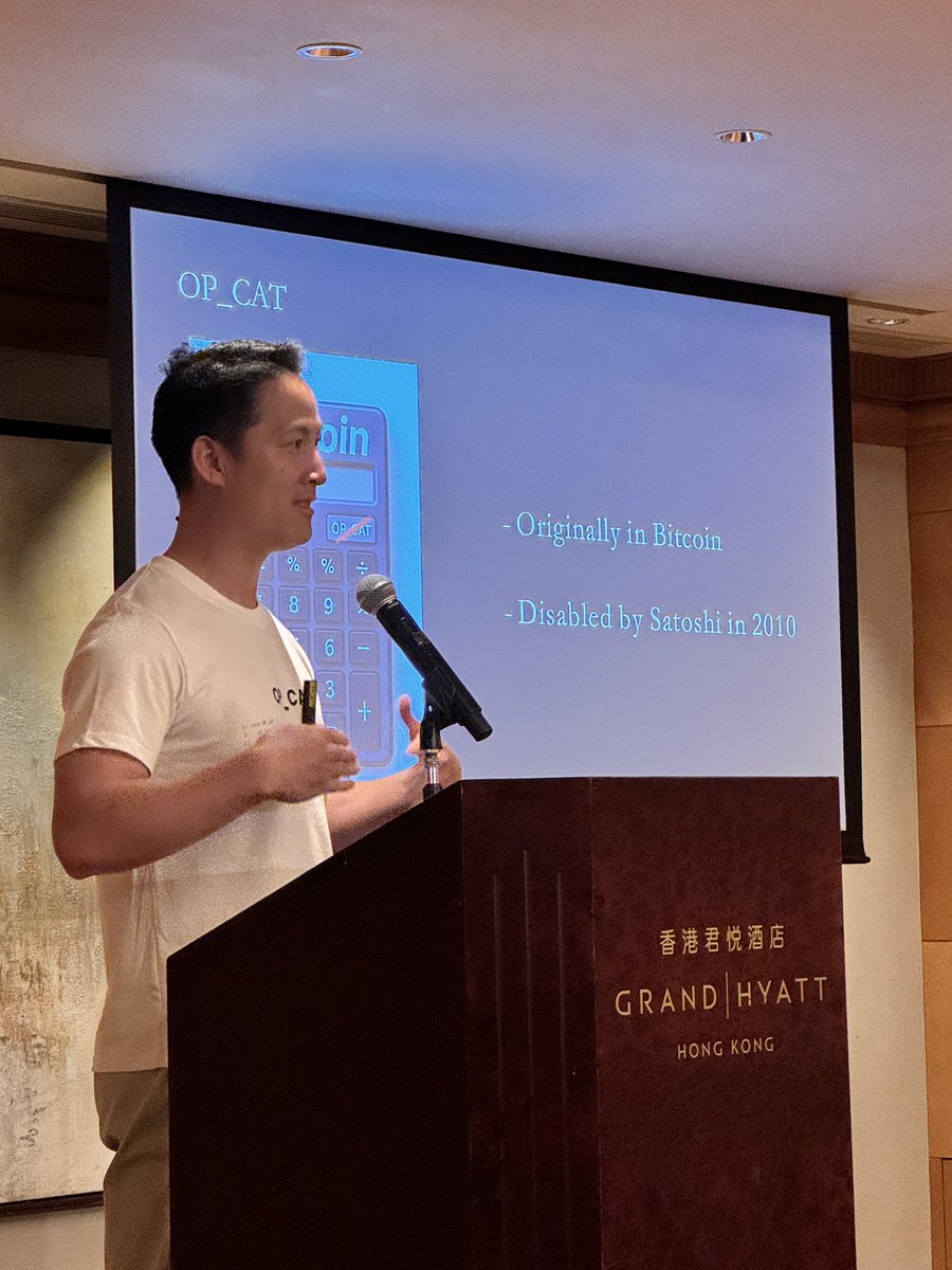 z3th.btc (@z3thnft) on Twitter photo “Imagine Bitcoin as a giant calculator, input Hong, then Kong, press OP_CAT, and u get Hong Kong”
Probably the most easy-to-understand analogy of OP_CAT ever. 🤓
Amazing job <a href="/scryptplatform/">sCrypt Official | OP_CAT 🐱</a>🔥 “Imagine Bitcoin as a giant calculator, input Hong, then Kong, press OP_CAT, and u get Hong Kong”
Probably the most easy-to-understand analogy of OP_CAT ever. 🤓
Amazing job <a href="/scryptplatform/">sCrypt Official | OP_CAT 🐱</a>🔥