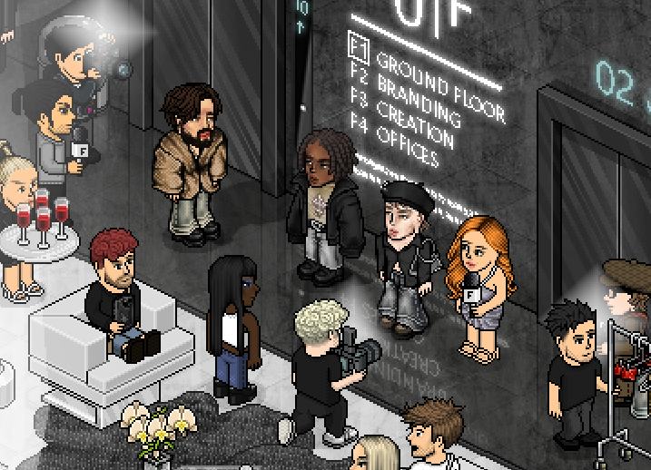 Great night in the new lobby of <a href="/HabFIndustry/">Fashion Industry</a> <a href="/HabFemme/">FEMME Magazine</a>
