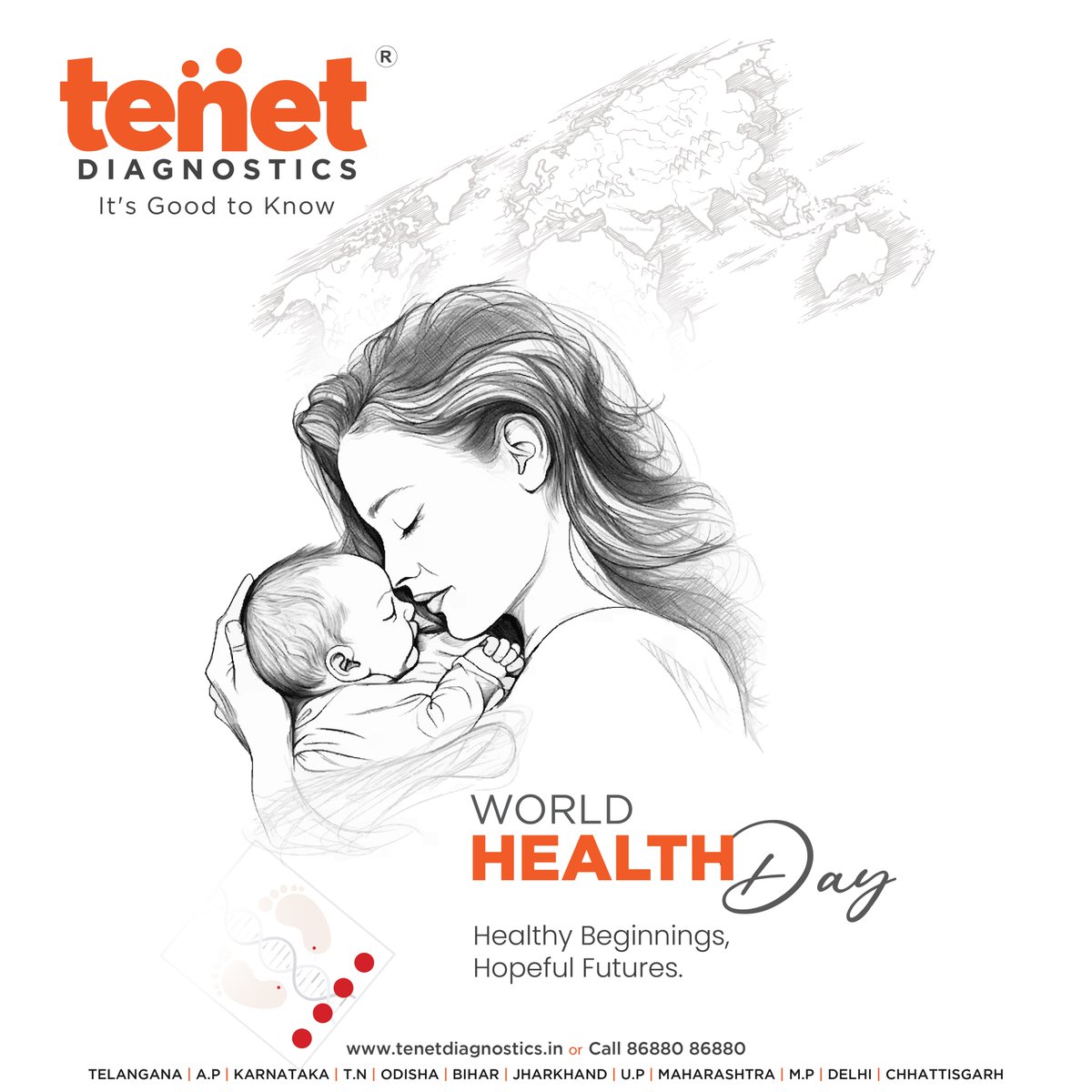TenetMedCorp's tweet photo. #tenet #tenetdiagnostics #worldhealthday #newbornscreening #newbornhealth #newborn #lcms #healthday #healthybeginnings #hopefulfutures #stayhealthy #healthcare #health #tenetdoorstep #homesamplecollection https://t.co/dw7HHJ4G4e