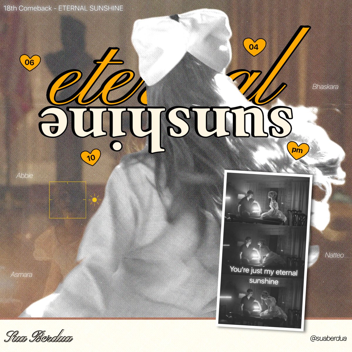 suaberdua's tweet photo. —ANNOUNCEMENT 

【Sua Berdua The 18th Comeback - 'ETERNAL SUNSHINE'】

Open Form  
➫ 2025.04.07 10AM GMT+7 https://t.co/qhNwVnkynP
