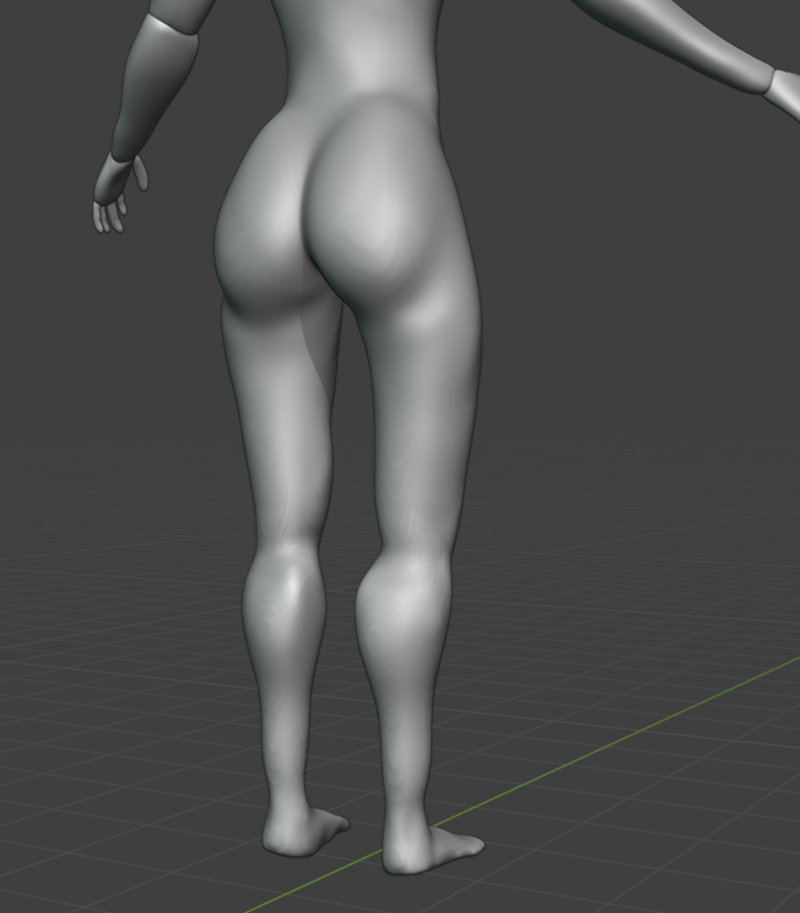 my first full body sculpting model... in progress
leg day 🦵