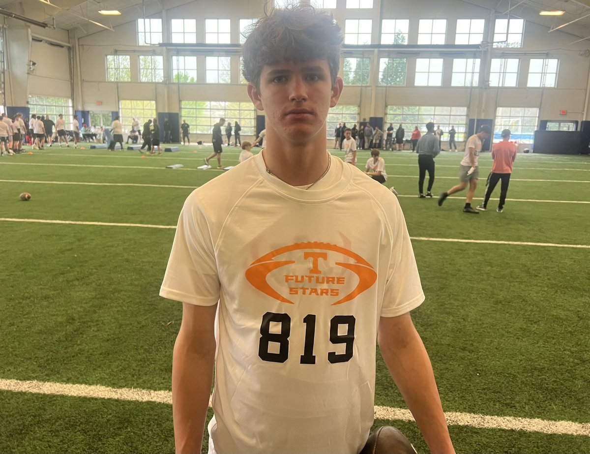 #TN2029 QB <a href="/2Turnerwhite/">Turner White</a> stood out at the <a href="/TNFutureStars/">TN Future Stars</a> tryout in Nashville this afternoon 🏈🏅

Excellent size and ability to complete the deep pass