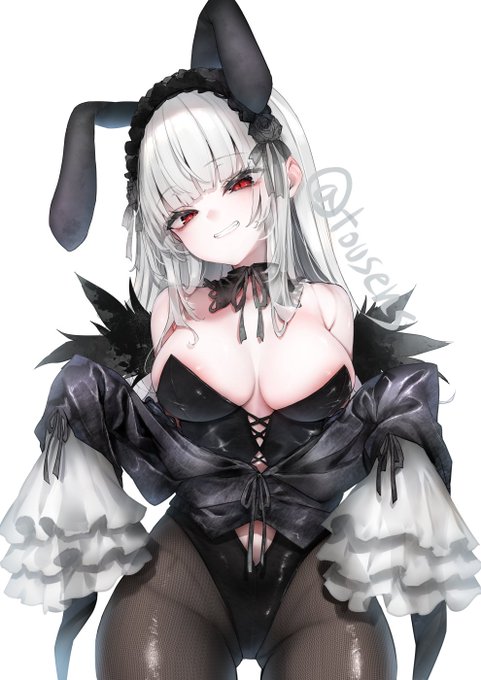 脱いだらバニー着てた銀様💖
新刊の表紙用です! 