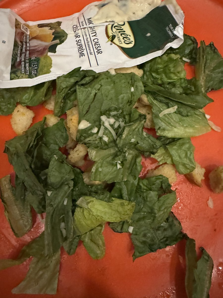 Hey <a href="/PizzaHutCanada/">Pizza Hut Canada</a> this salad was 2/3  yuck .