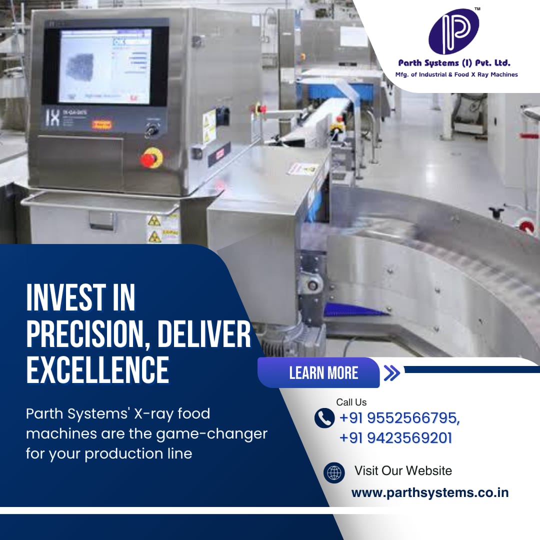parsysipl's tweet image. &quot;Parth Systems Food X-Ray Scanner: Unmatched Precision, Uncompromising Quality.&quot;

#ParthSystems #india #ParthSystemsIndia #FoodSafety #FoodTechnology #XRayScanner #PrecisionScanning #FoodInspection #QualityControl #FoodIndustry #ManufacturingExcellence #ProductionLine