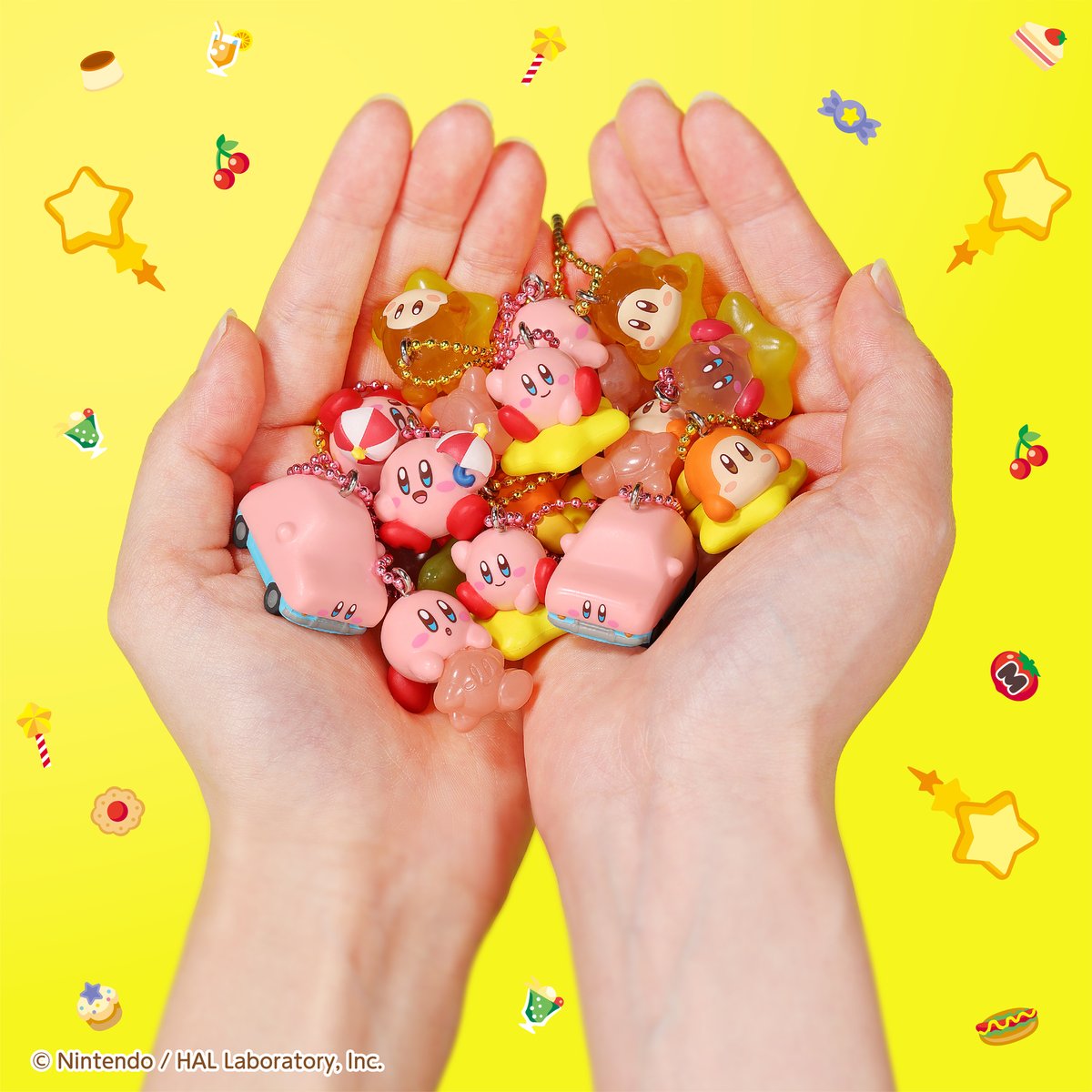 📢本日より全国発売！✨／ ボールチェーン付きマスコットと、カービィ
